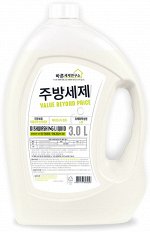 Жидкость для мытья посуды (с содой и растительными экстрактами) &quot;Good Detergent Laboratory&quot; 3 л / 4