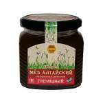 Мёд гречишный 550 гр., стекло, Алтай