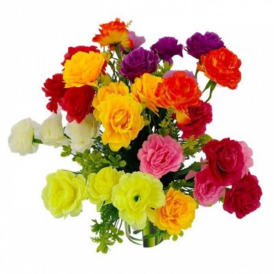 Искусственные цветы — До 100 рублей