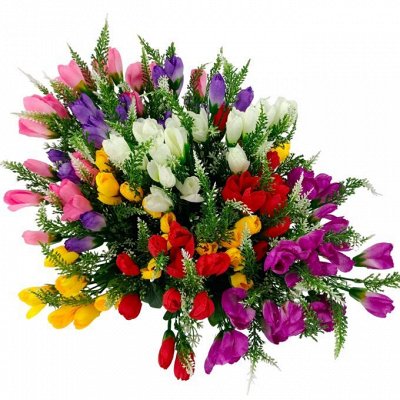 Искусственные цветы — До 200 рублей