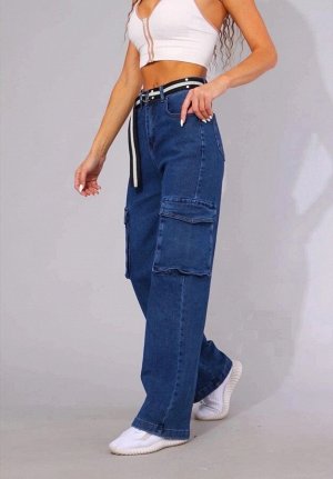 Женские джинсы карго