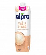 Напиток ALPRO 1л соевый со вкусом пломбира обогащ-й кальцием и витаминами кор1*12шт