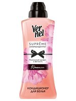 Концентрированный кондиционер ополаскиватель для стирки белья Vernel Супрэм Романс, 0,6л (20 стирок)