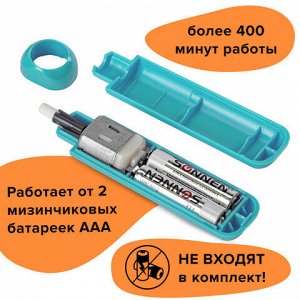 Ластик электрический BRAUBERG "JET", питание от 2 батареек ААА, 8 сменных ластиков