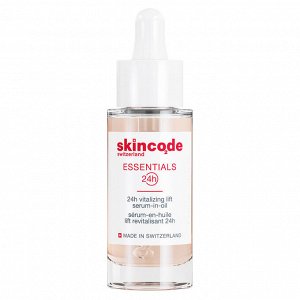 Скинкод Ревитализирующая подтягивающая сыворотка в масле, 28 мл (Skincode, Essentials 24h)