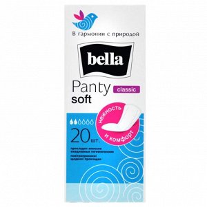 Прокладки ежедневные Bella  Soft классик 20 шт./уп.
