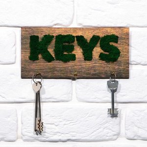 Ключница со мхом "Keys" 22*10 см