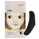 Очищающая полоска для подбородка с углем	Etude House  Black Charcoal Chin Pack