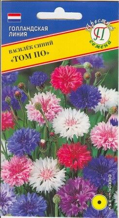 Престиж семена / Василек синий "Том По" | Цветы. Семена однолетние