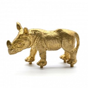 Носорог из бронзы 68*20*39мм