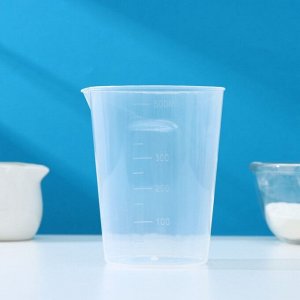 Мерный стакан Доляна, 500 мл, цвет прозрачный