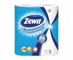Полотенца бумажные Zewa 2-х слойные 2 рулона
