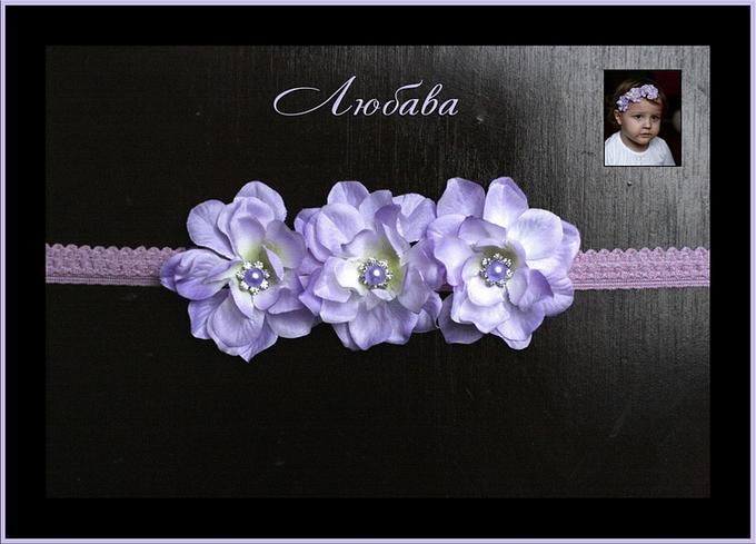 Design by Irina Тонкая повязка на голову &quot;Любава&quot;,,