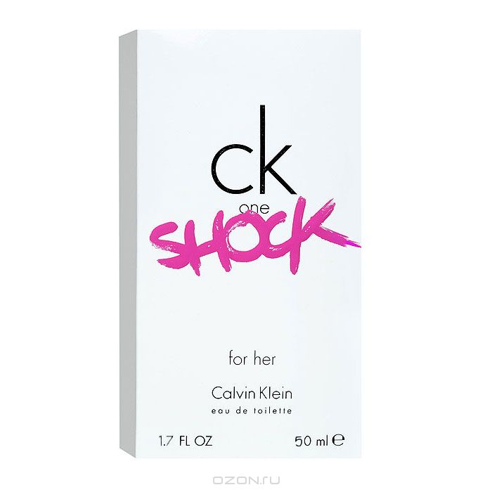 Calvin Klein One Shock For Her Ж Товар Туалетная вода 50 мл