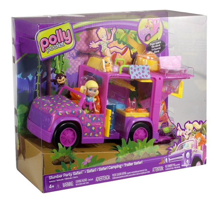 polly pocket bus