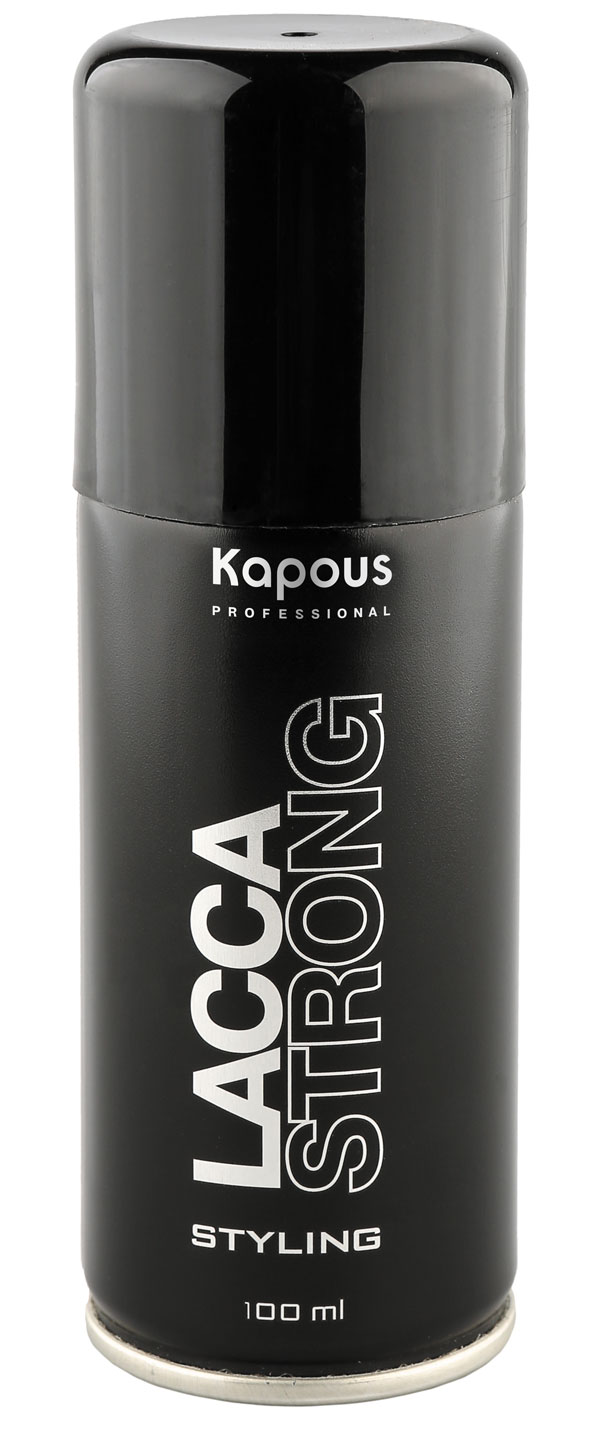 Kapous Лак аэрозольный для волос сильной фиксации «Lacca Strong», 100 мл
