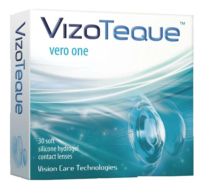 Однодневные контактные линзы VizoTeque Vero One -4.75 ВС 8.6 (30 линз)