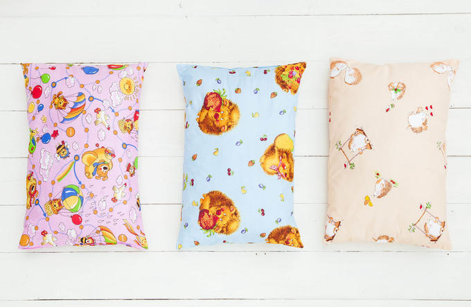 подушка детская (60 х 40 см) mona liza (535028/микс). детские подушки 40х60.