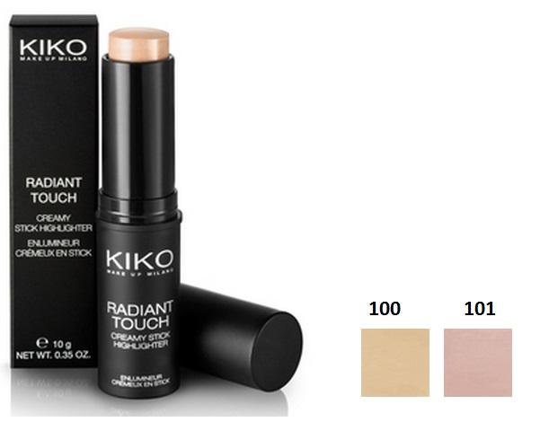 KIKO MILANO Хайлайтер-стик: кремовая текстура и сияющее покрытие