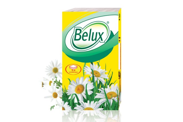 ПЛАТОЧКИ БУМ. &quot;Belux&quot; 3-х сл. б/запаха 10 шт/уп (24 уп/кор) СК
