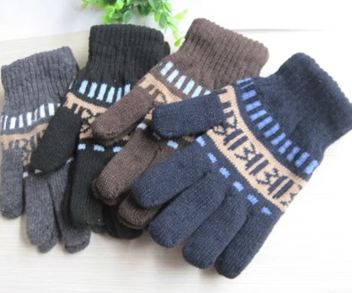 Тёплые перчатки