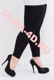 Olga- 4D Легинсы теплые 400 den чёрные