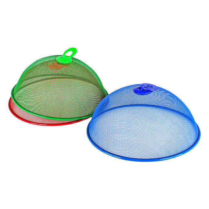 Сетка для еды от насекомых. Экран от брызг 941-012 с ручкой 39*25см,нерж. Сетчатая крышка для сковородки. Крышка-сетка для продуктов 27. Крышка d=32 см 4634508.