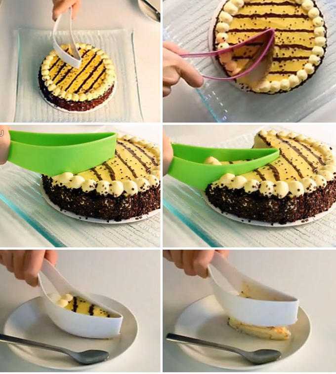 Удобный нож для торта