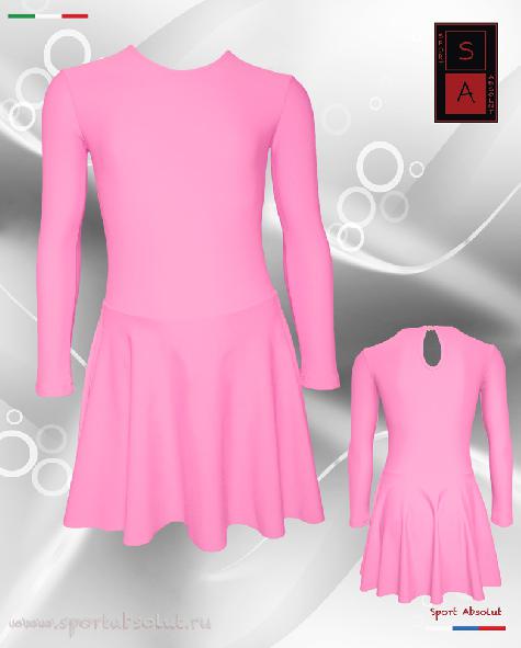 Рейтинговое платье Р 29-011 ПА розовый 34