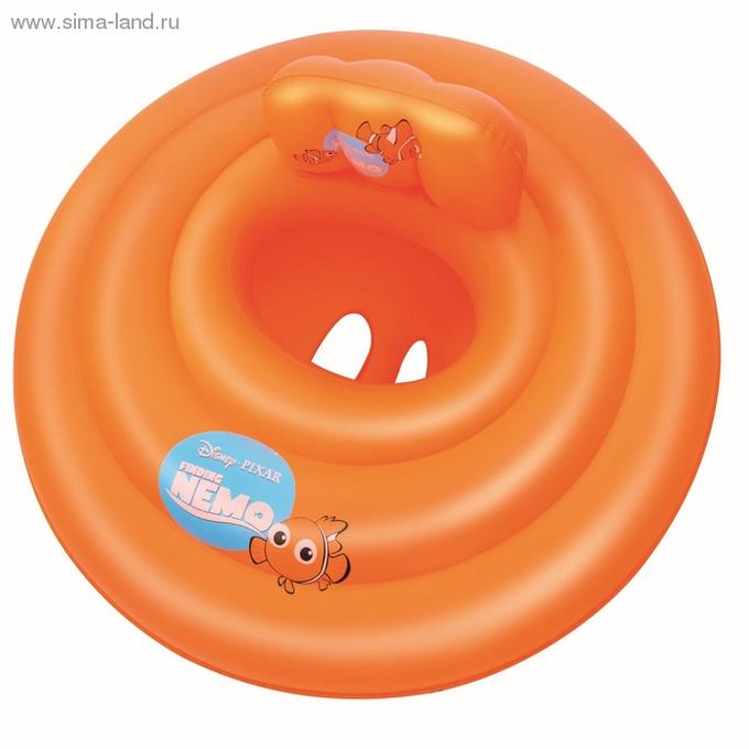 Круг для плавания детский с сиденьем и спинкой "В поисках Немо"