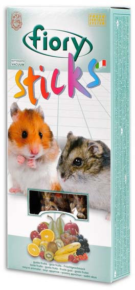 FIORY палочки для хомяков Sticks с фруктами 2х50 г