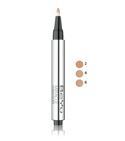 BE YU Увлажняющий консилер Hydro Miracle Concealer 4 бежевый