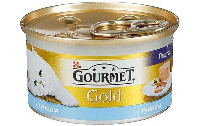 Gourmet Gold конс 85гр д/кош Паштет с тунцом (1/12)