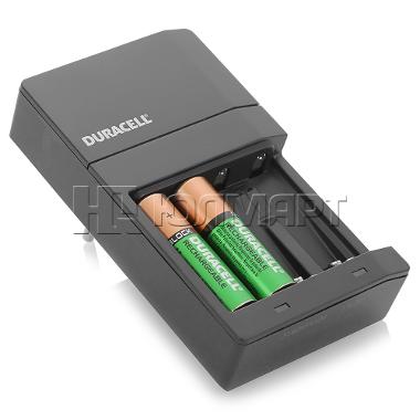DURACELL Зарядное устройство для аккумуляторов CEF14 + Аккумуляторы AA1300mAh 2шт