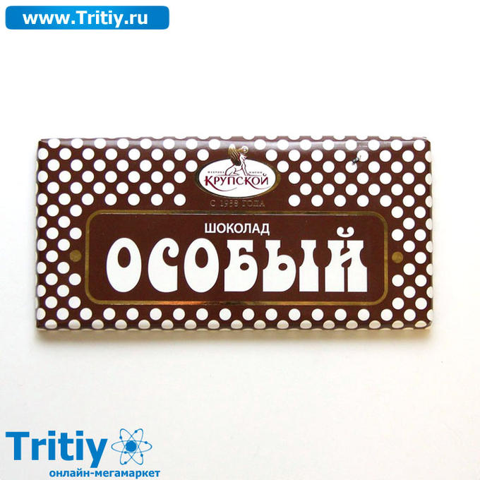 Шоколад особый темный пористый 80гр
