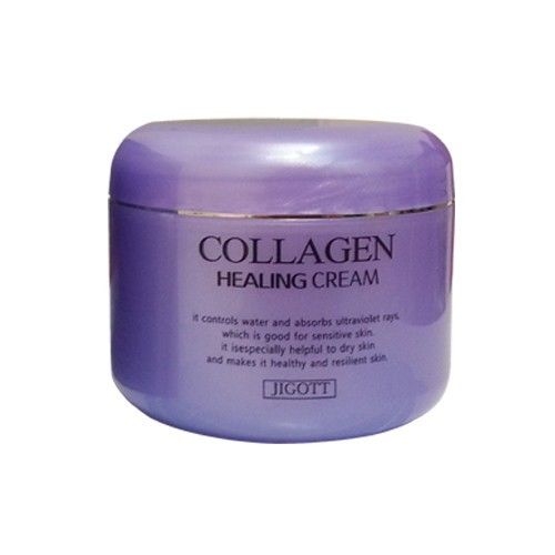 JIGOTT Питательный крем с коллагеном Collagen Healing Cream