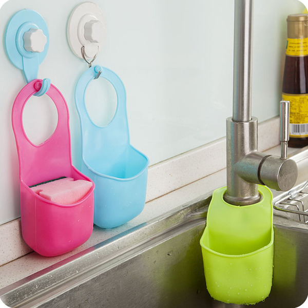 Подвесной силиконовый органайзер для ванной и кухни