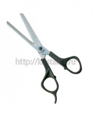 Ножницы парикмахерские филировочные 1-но сторонние (хром) Н-053