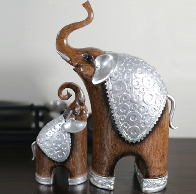 Набор декоративных слонов
