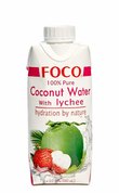 Кокосовая вода с соком личи &quot;FOCO&quot;