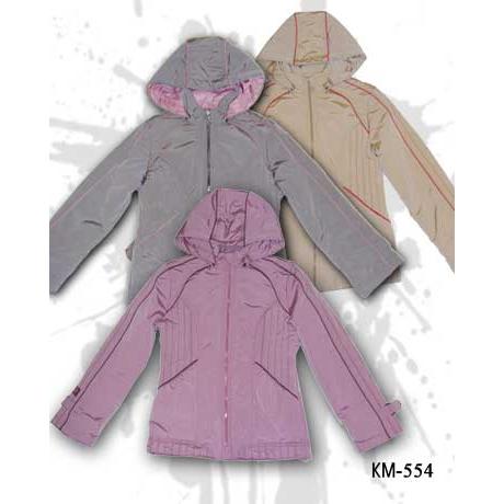 КМ554 куртка межсезонная для девочки