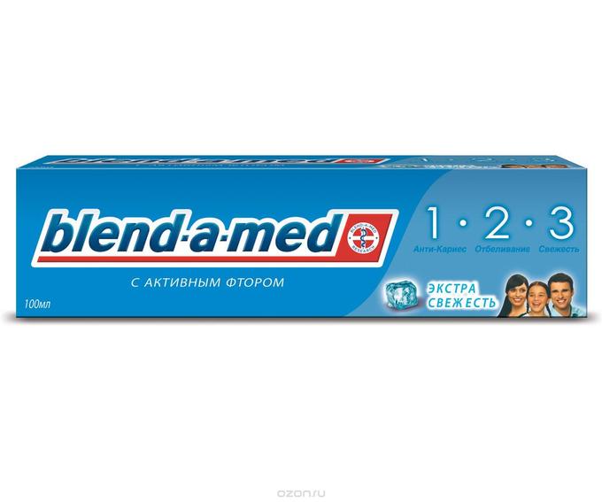 BLEND_A_MED Зубная паста 3_Эффект Экстра 100мл