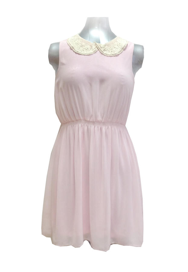 Платье розовое