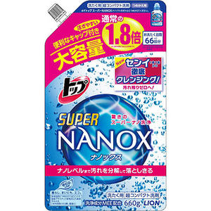 Гель для стирки &quot;TOP Super NANOX&quot; (запаска с кр.) 660 мл/16