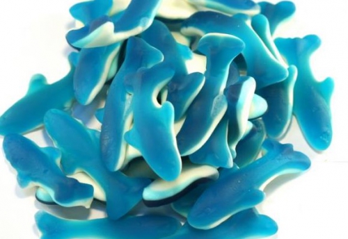 Haribo мармелад акулы