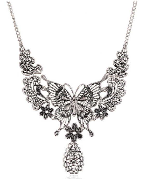Ожерелье бабочка как на фото, металл в Хабаровске