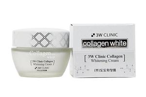 3W Clinic Whitening Cream Осветляющий крем для лица, 60 гр.