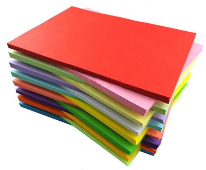 Цветная бумага для печати, 100 листов