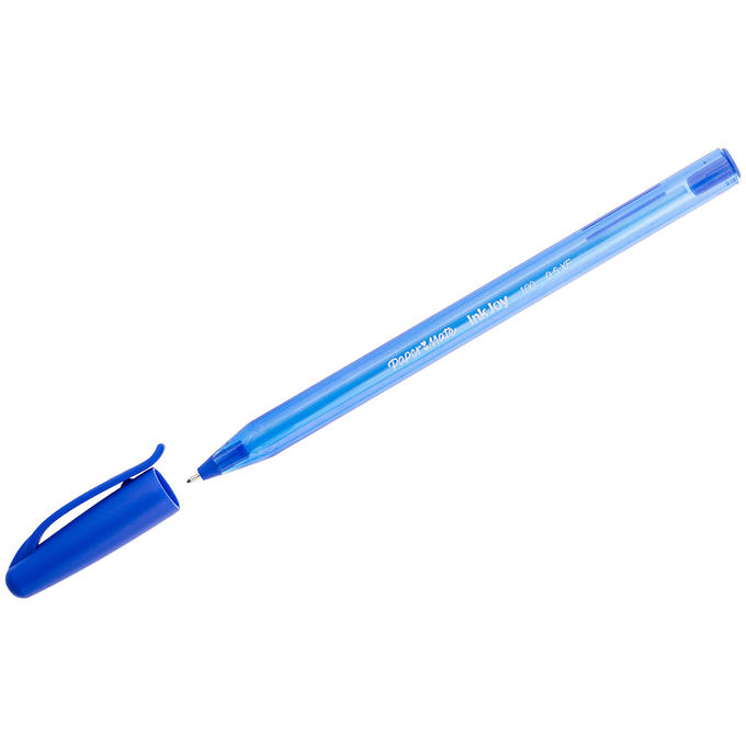 Ручка шариковая Paper Mate &quot;InkJoy 100&quot; синяя, 0,5мм, трехгран.