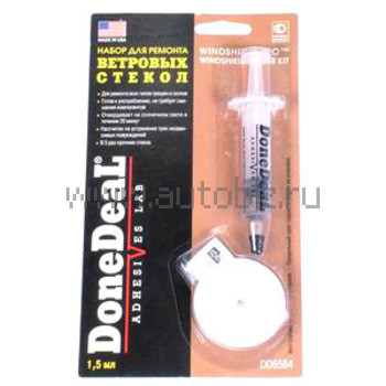 Клей для трещин стекла прозрачный. Dd6584n. Клей для трещин в стекле. Оптический клей windshield repair kit. Permatex - набор проф.